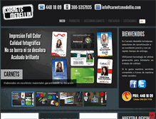 Tablet Screenshot of carnetsmedellin.com